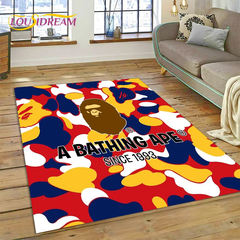 Home Decor Online Game - Tappeto 3D B-BAPE alla Moda per