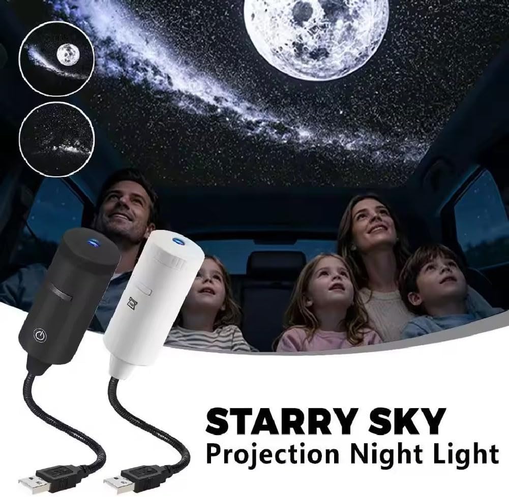 Home Decor Lamp - Lampada Proiettore Ambientale Galaxy Plug and