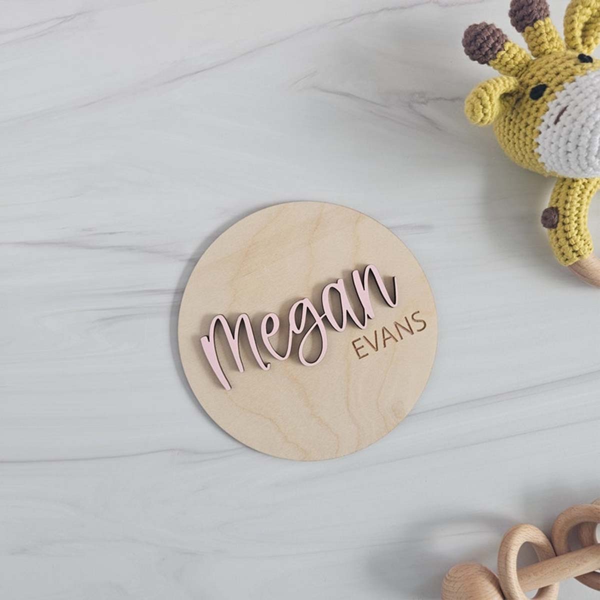 Home Decor Diy - Targa in Legno Personalizzata per Casa,