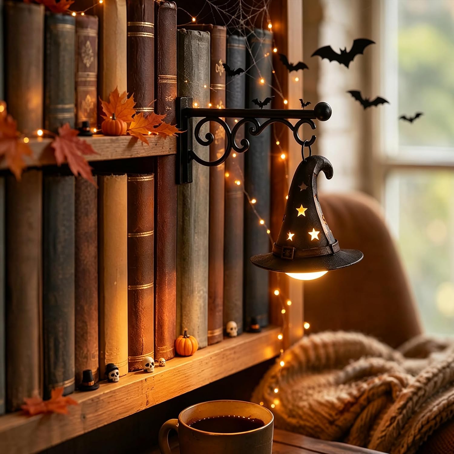 Home Decor Lamp - Lampada da Libreria, Lanterna da Biblioteca,