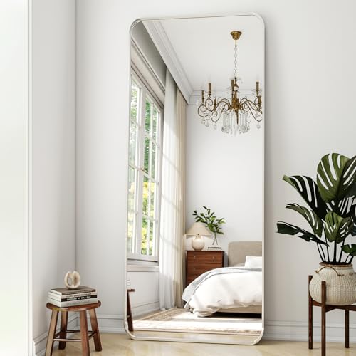 X Home Decor - Specchio a figura intera argentato 24