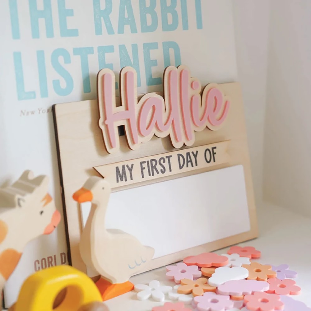 Home Decor Diy - Targa in Legno Personalizzata per il