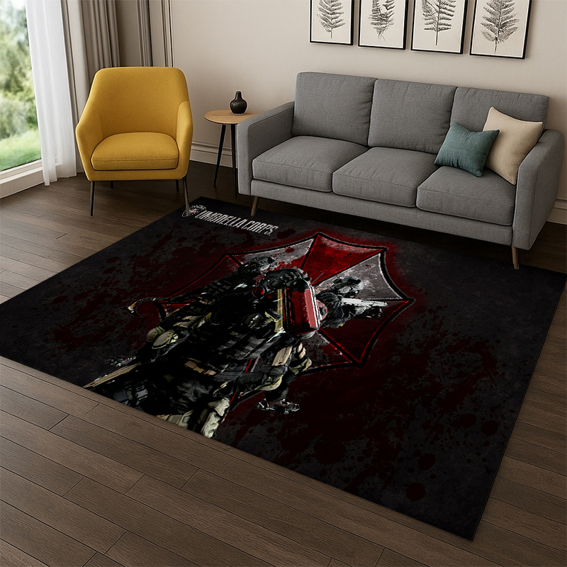 Home Decor Online Game - Tappeto 3D R-Resident Evil Leon, Tappeto