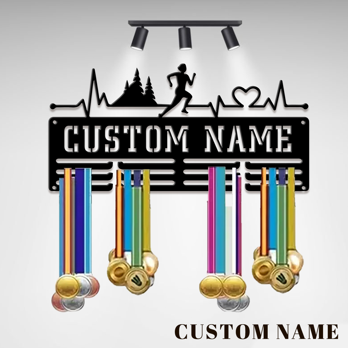 Home Decor For Wedding - Espositore Personalizzato per Medaglie Sportive in