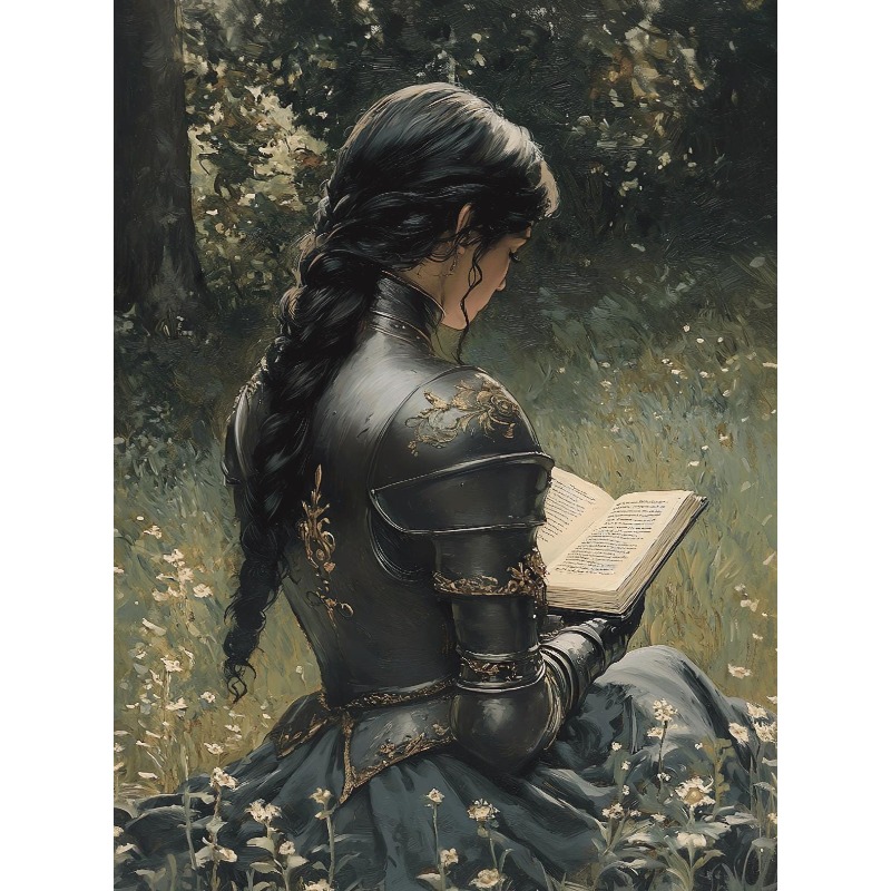 Home Decor Medieval - Poster su Tela Vintage Dark Academia