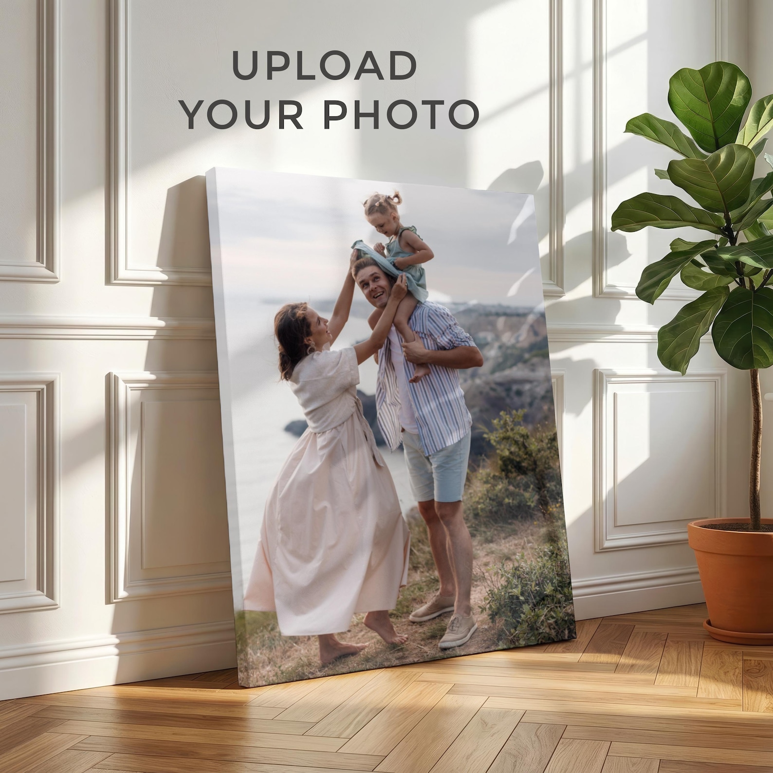 Home Decor Canvas - Tela Fotografica Personalizzata, Arte Murale Familiare