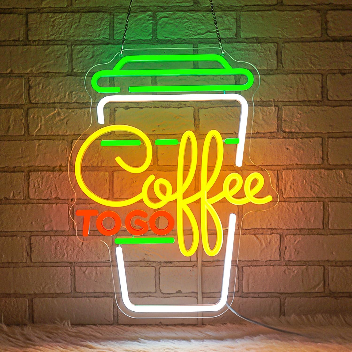 Home Decor Light - Insegna al Neon per Caffè, Luci