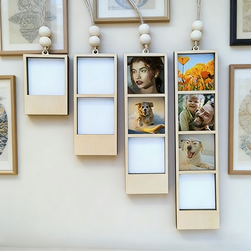 Home Decor Diy - Cornice Fotografica in Legno Personalizzata, Piccola