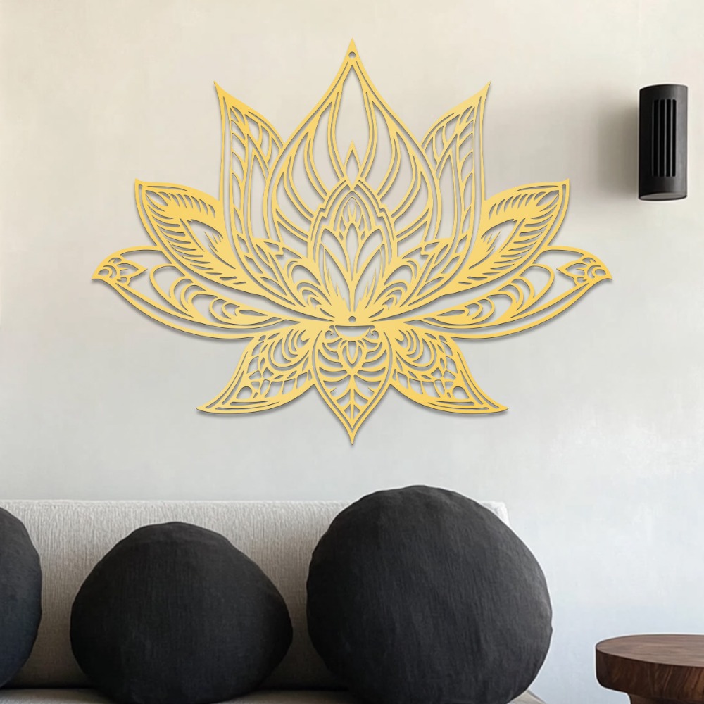 Home Decor Yoga - CIFBUY Decorazione da Parete in Ferro,