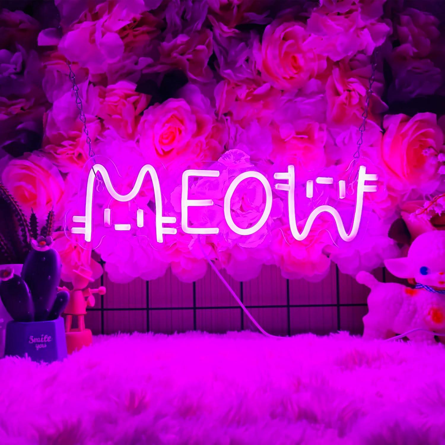 Home Decor Light - Insegna al Neon a Forma di