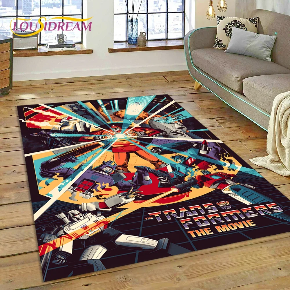 Home Decor Online Game - Tappeto 3D Cartoon T-Transformers Autobots per