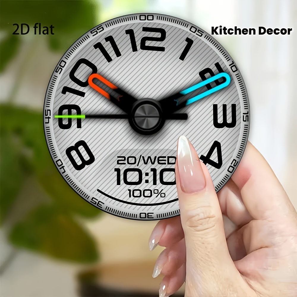 X Home Decor - Orologio creativo in acrilico pratico 2DP,