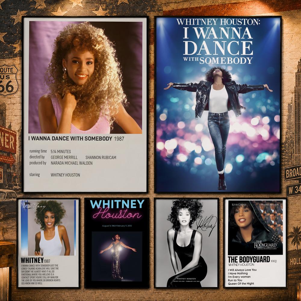 Home Decor Houston - Poster di Whitney Houston, poster vintage