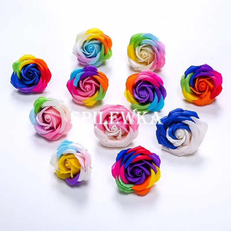Home Decor Diy - Spilewka 6X7 cm Fiore artificiale rosa