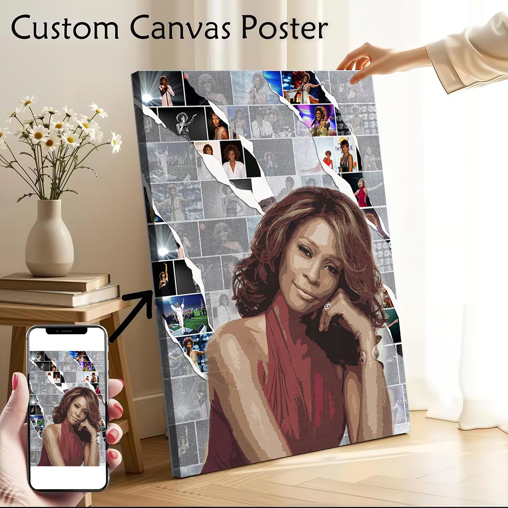 Poster su tela Whitney Houston - Home Decor Houston recensione e prezzo