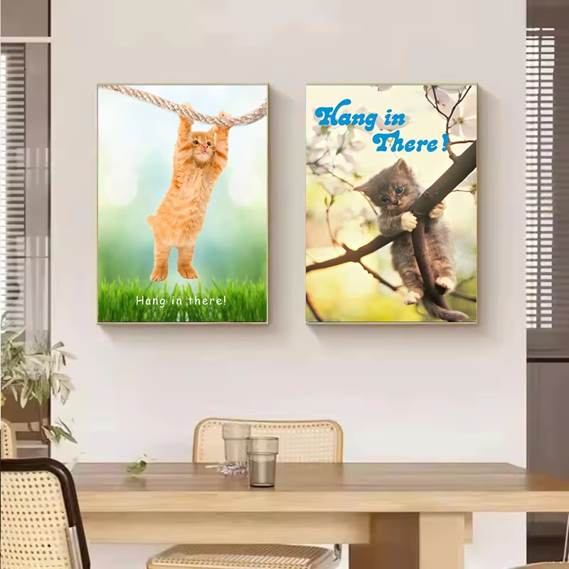 Poster Yoga con Gatto Carino ' - Home Decor Yoga recensione e prezzo