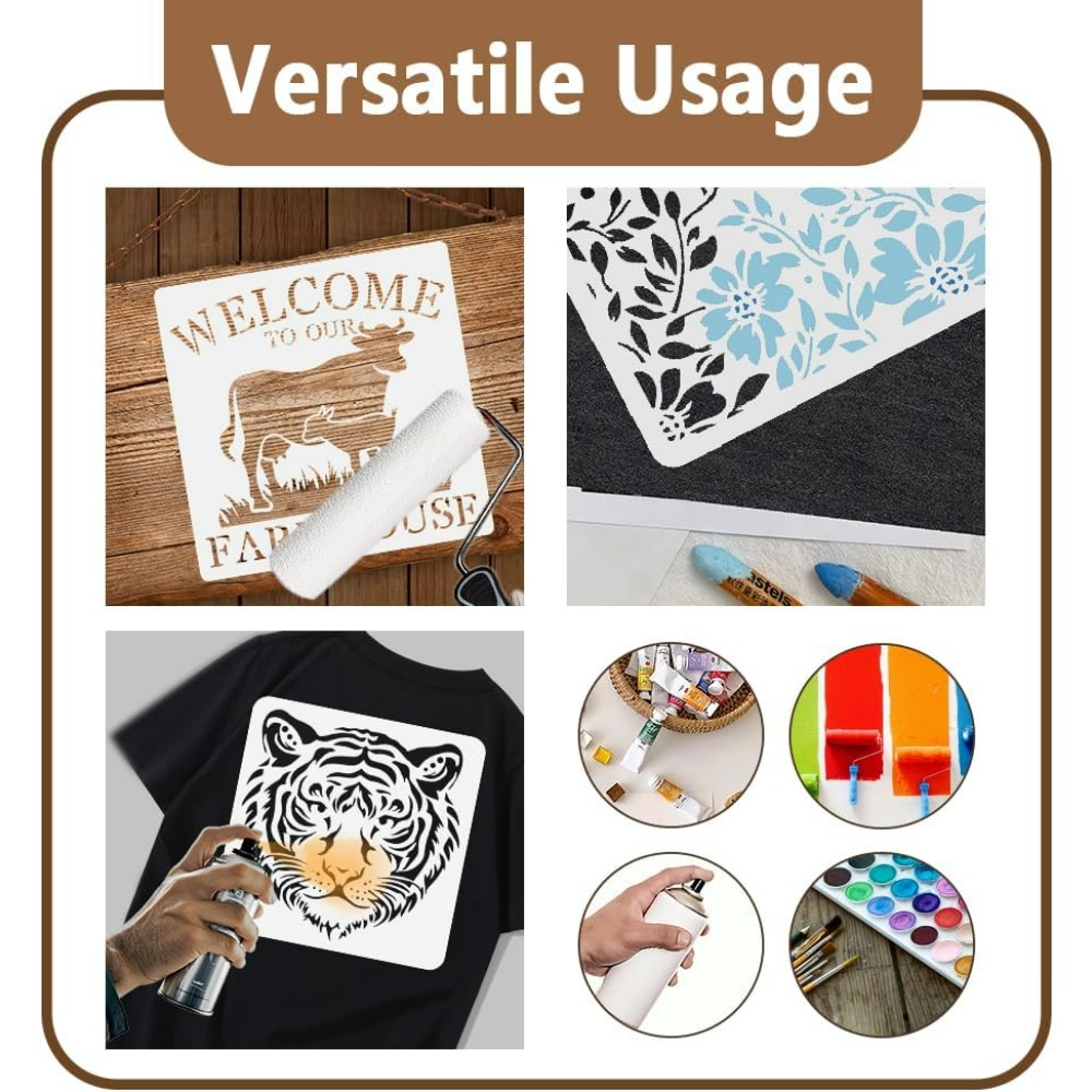 Modello di stencil con mandala - X Home Decor recensione e prezzo