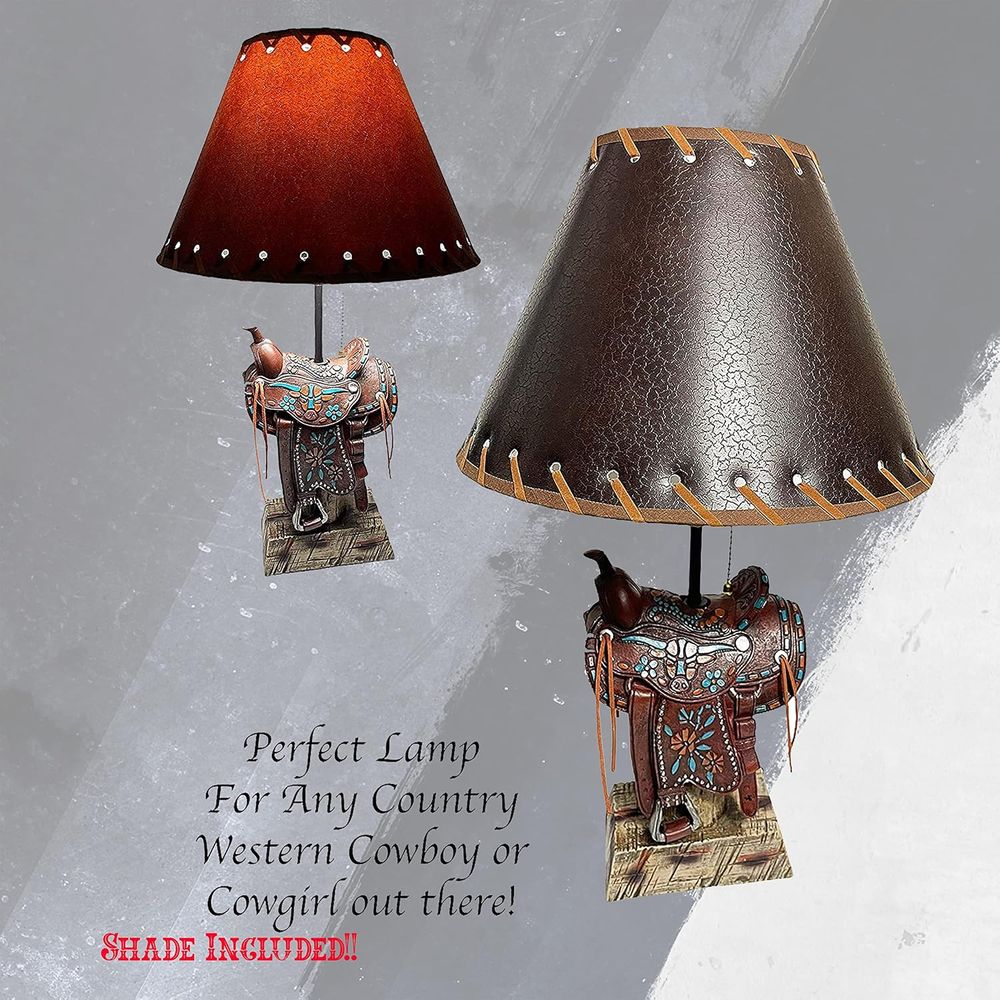 Lampada da Tavolo Stile Cowboy - Home Decor Lamp recensione e prezzo