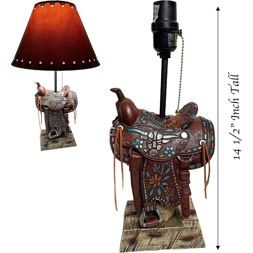 Lampada da Tavolo Stile Cowboy - Home Decor Lamp recensione e prezzo