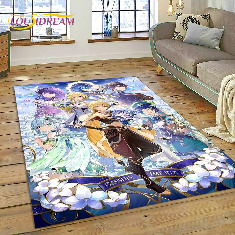 Tappeto 3D Genshin Impact Ulti - Home Decor Online Game recensione e prezzo