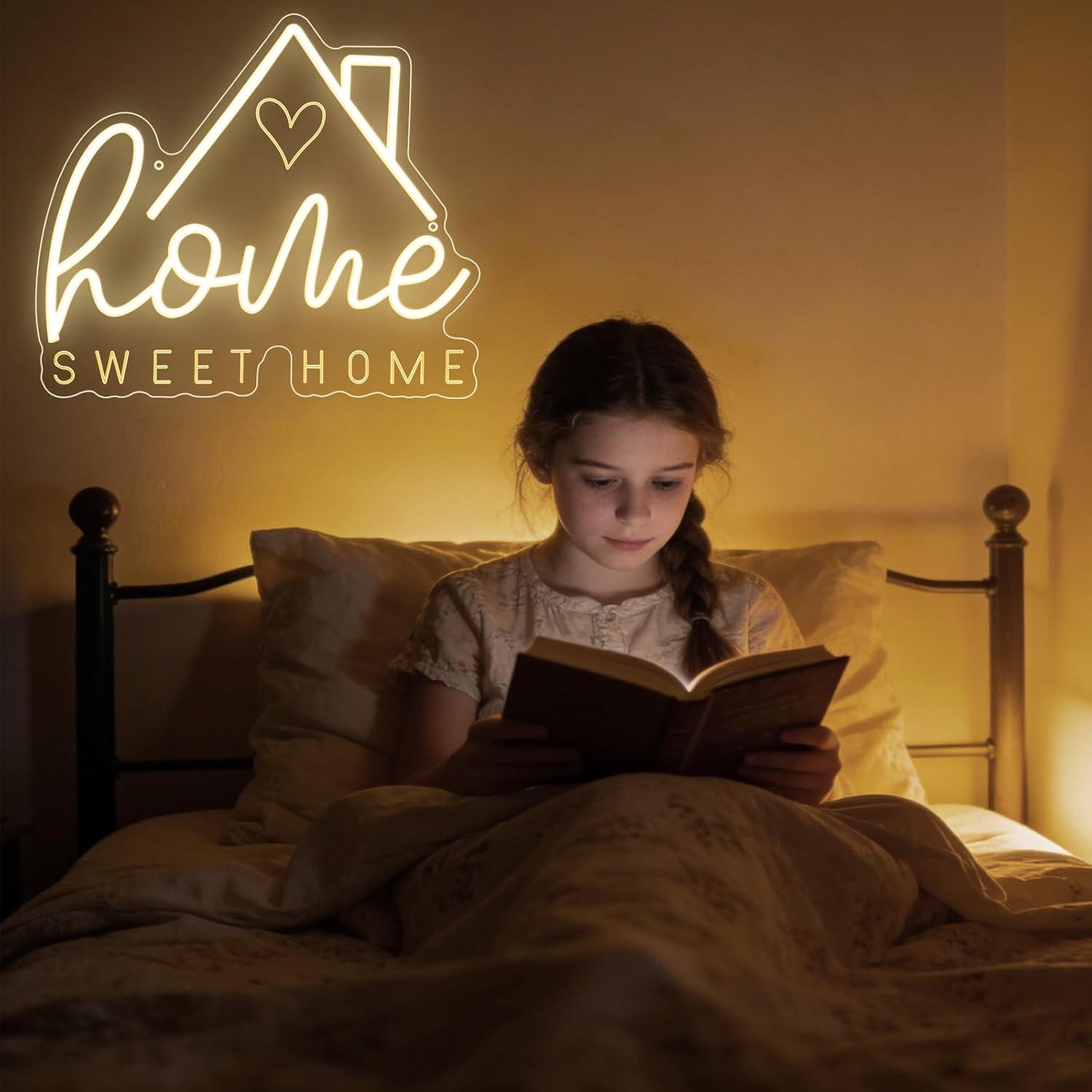 Insegna al Neon 'Sweet Home' c - Home Decor Light recensione e prezzo