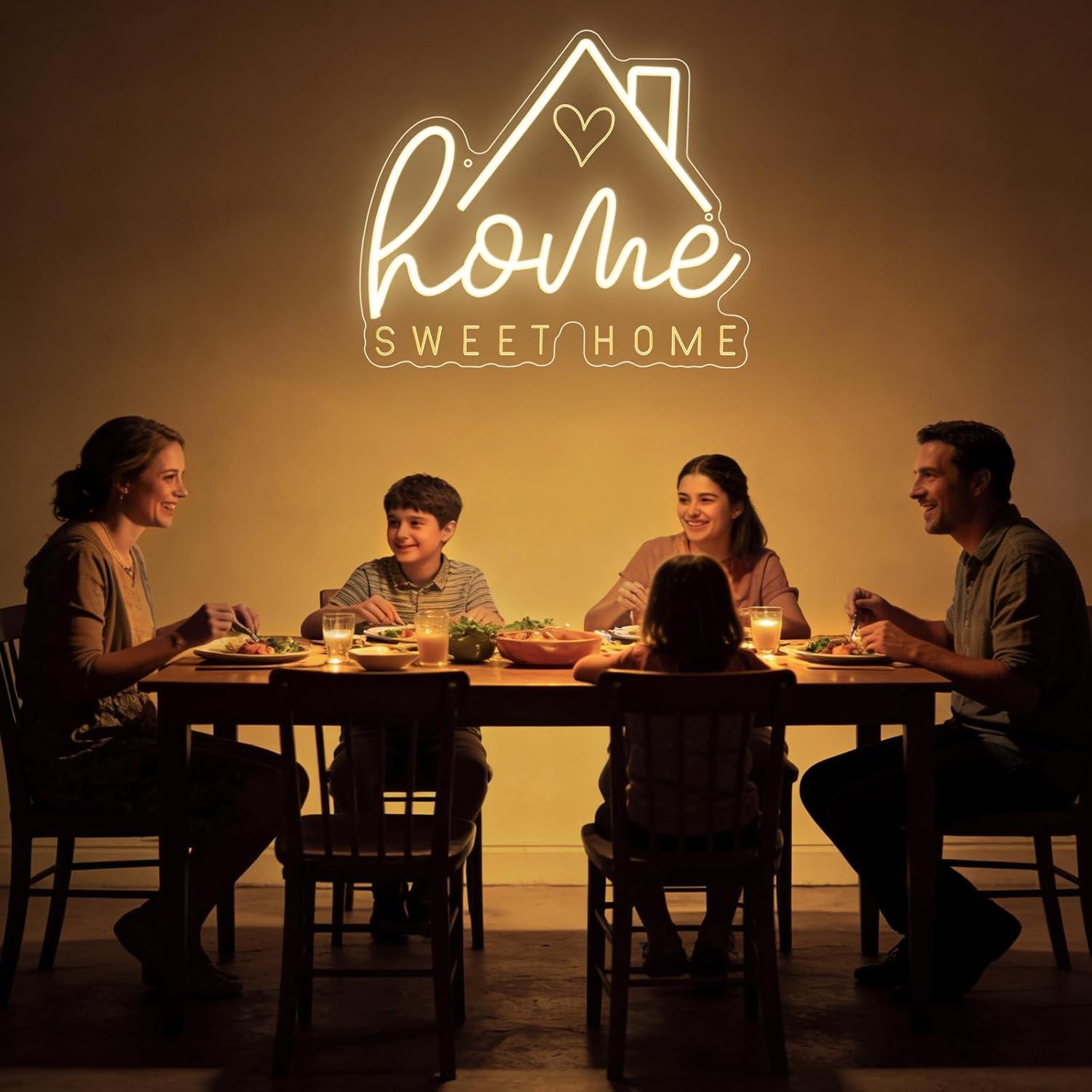 Insegna al Neon 'Sweet Home' c - Home Decor Light recensione e prezzo