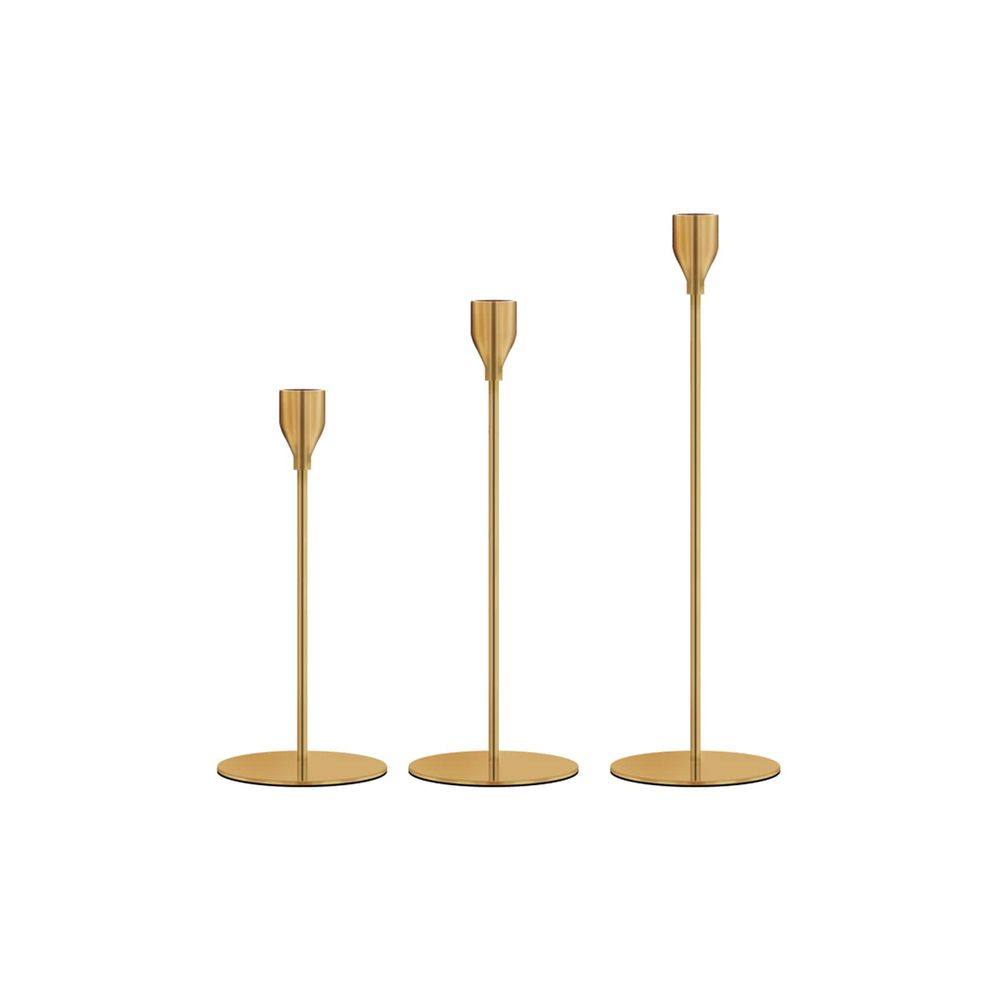 Set di 3 Candelieri in Rame, O - Home Decor Luxury recensione e prezzo