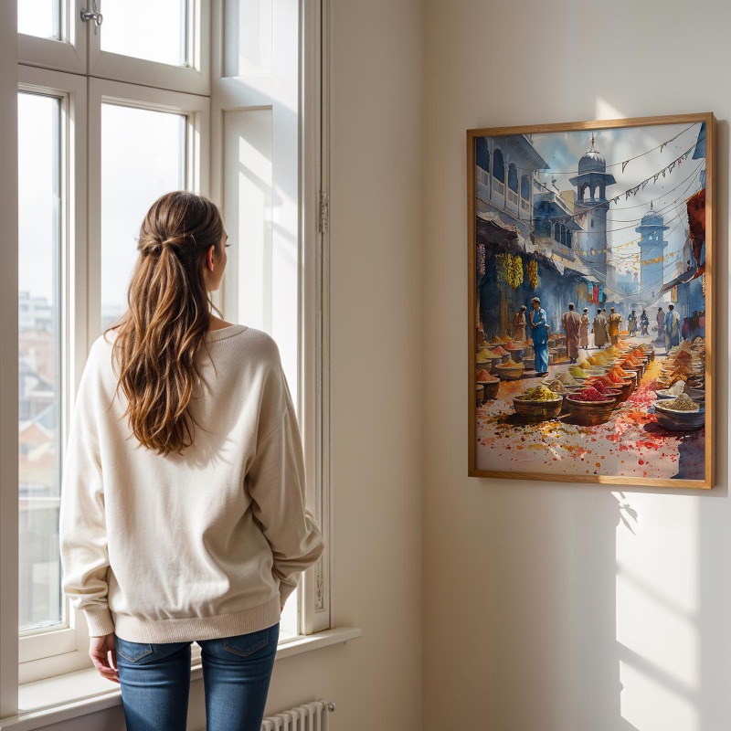 Poster artistico da parete con - Home Decor Karachi recensione e prezzo