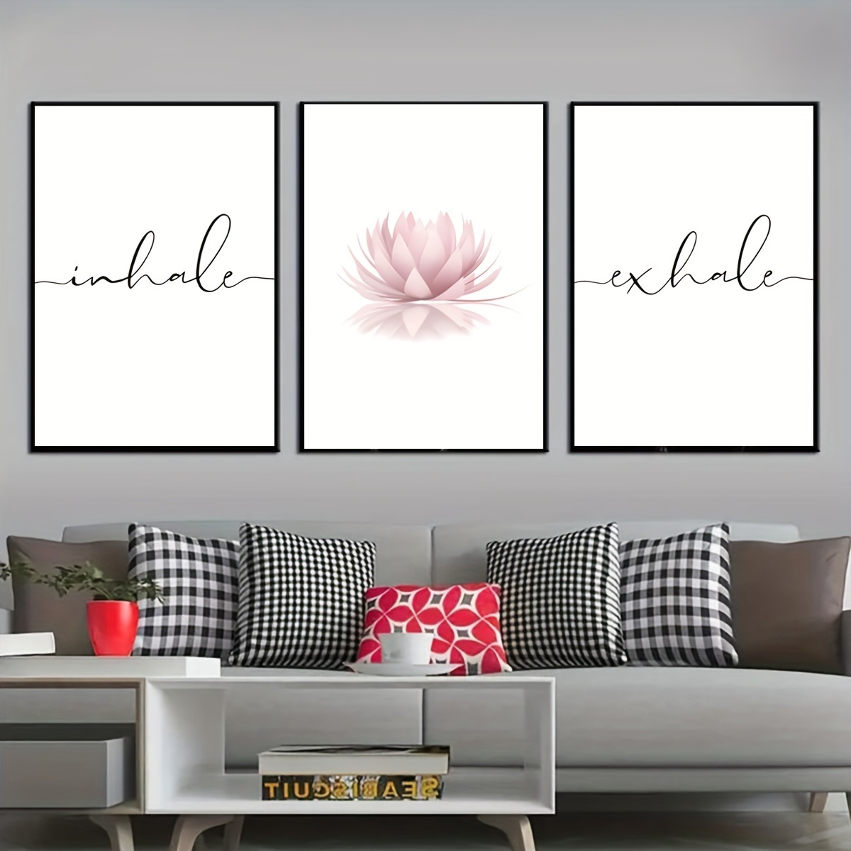 Set di 3 Stampe su Tela Zen As - Home Decor Yoga recensione e prezzo