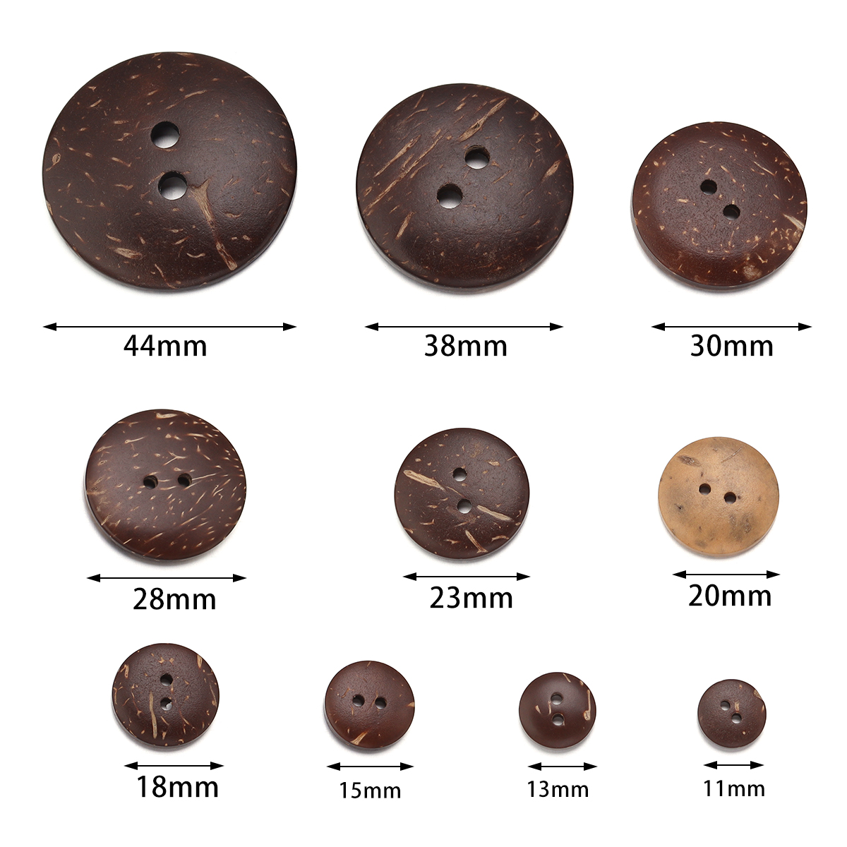 10-100pcs pulsante naturale co - Home Decor Handmade recensione e prezzo