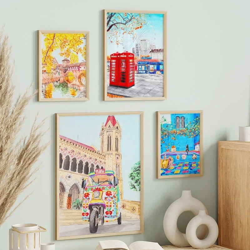 Poster da Parete con Paesaggi  - Home Decor Karachi recensione e prezzo