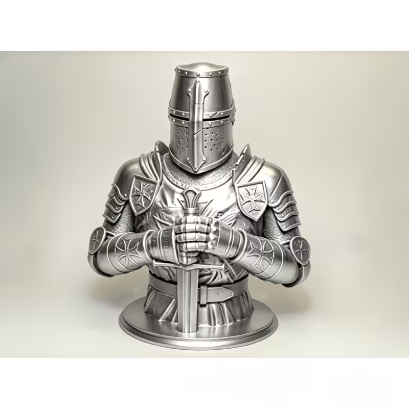 Busto di Cavaliere Templare Gu - Home Decor Medieval recensione e prezzo