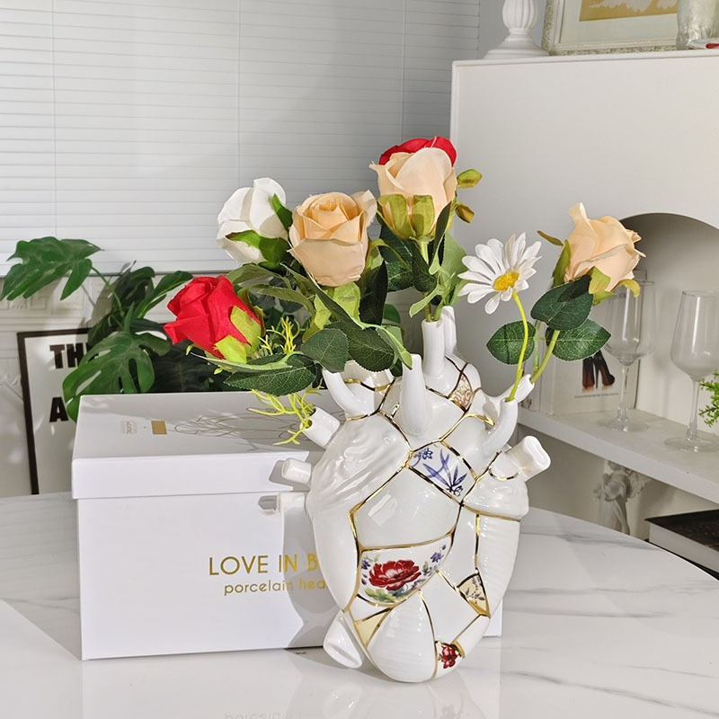 Vaso a forma di cuore per sogg - Home Decor Luxury recensione e prezzo