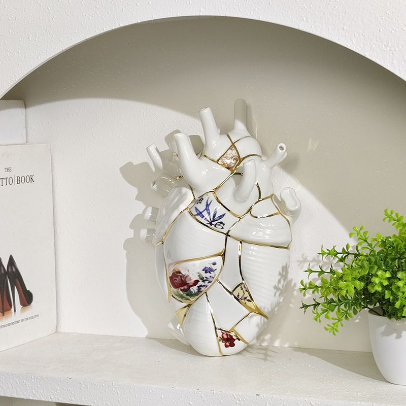 Vaso a forma di cuore per sogg - Home Decor Luxury recensione e prezzo