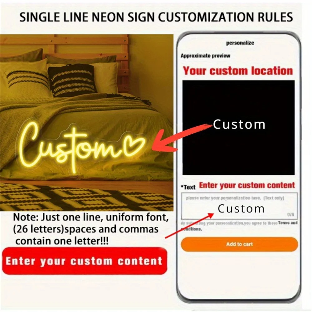 Insegna al neon a LED personal - Neon Sign Led Custom recensione e prezzo