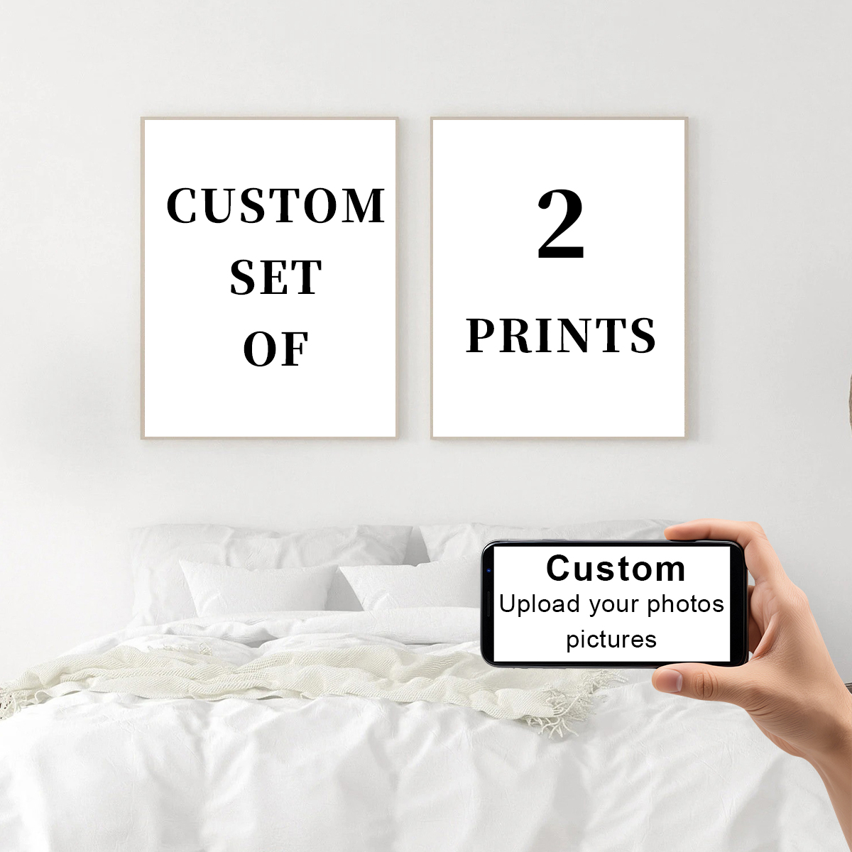 Set di 2 Stampe su Tela Person - Home Decor Canvas recensione e prezzo