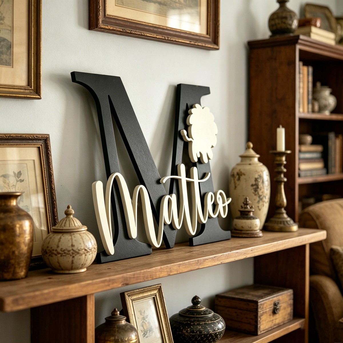 1 Pezzo Targa in Legno Persona - Home Decor Diy recensione e prezzo