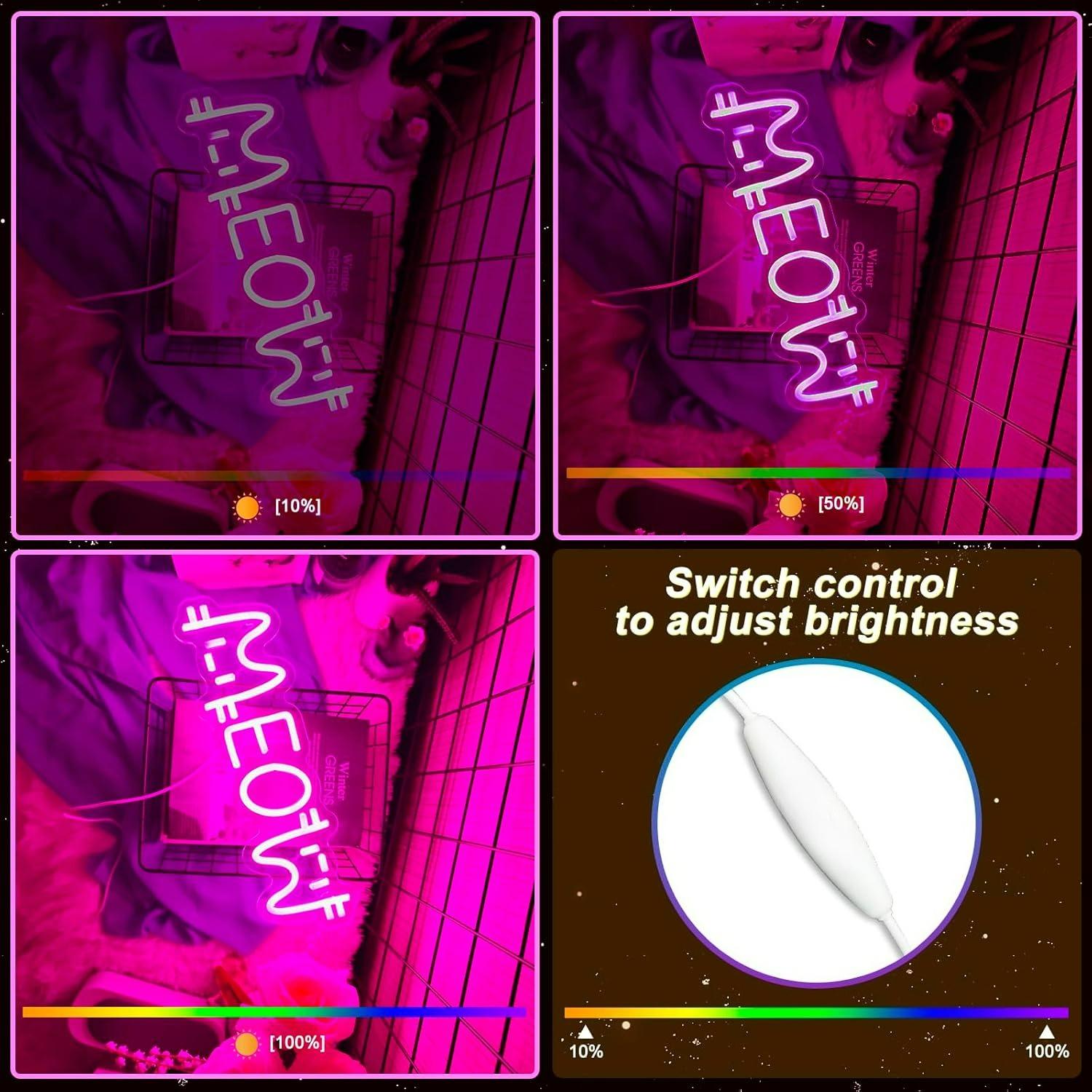 Insegna al Neon a Forma di Gat - Home Decor Light recensione e prezzo