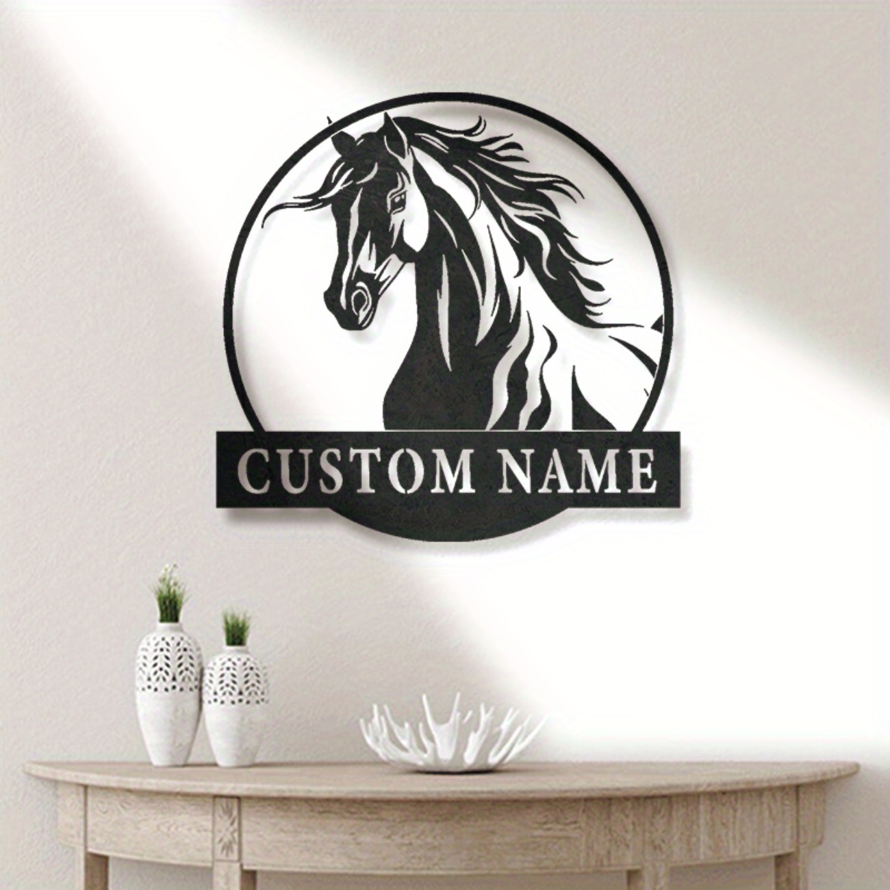 Arte da parete con cavallo in  - Home Decor Handmade recensione e prezzo