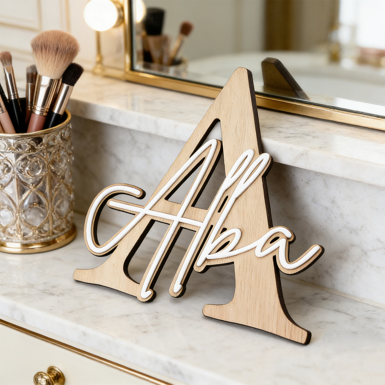 1 Pezzo Targa Decorativa in Le - Home Decor For Wedding recensione e prezzo