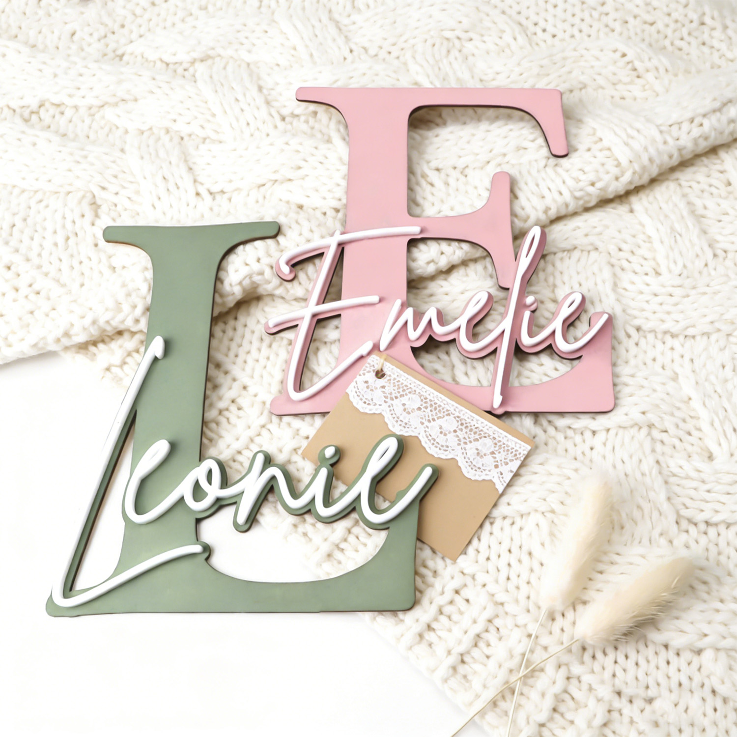 1 Pezzo Targa Decorativa in Le - Home Decor For Wedding recensione e prezzo