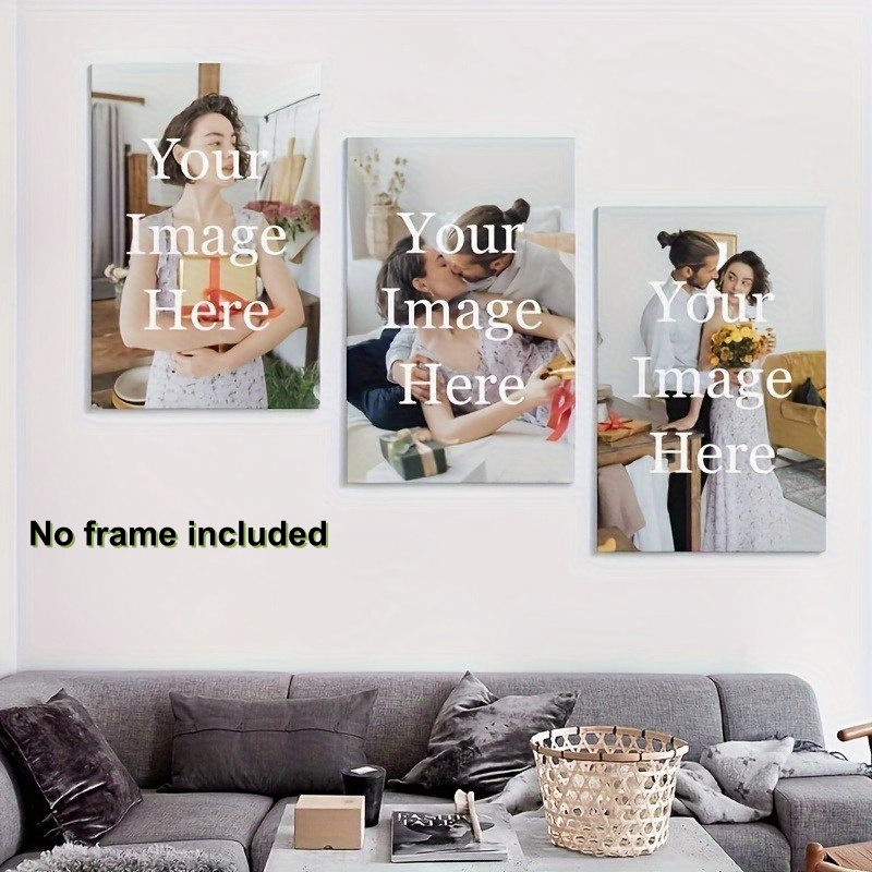 Personalizza qualsiasi 3 foto  - Home Decor Canvas recensione e prezzo