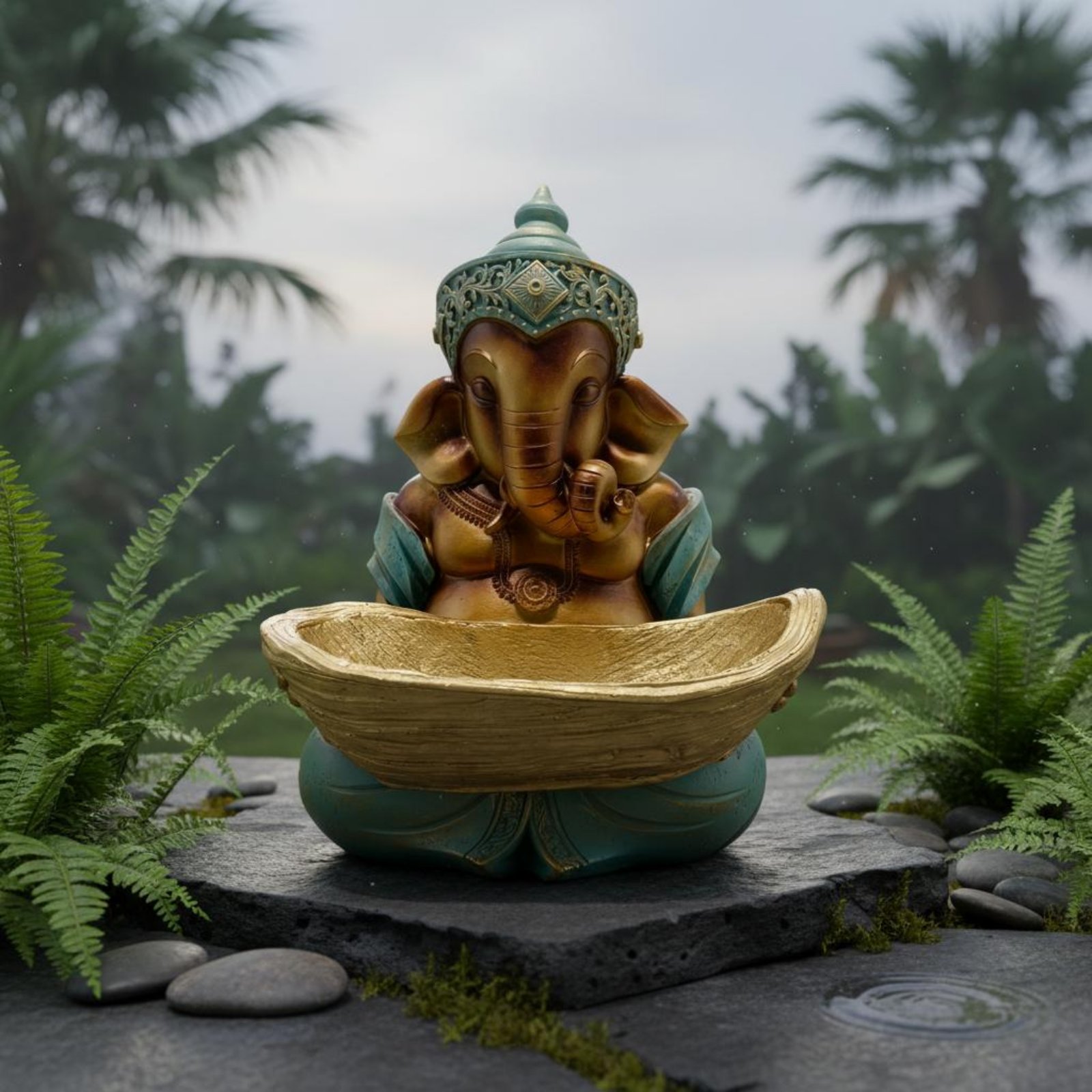 Statua di Ganesha, Scultura de - Home Decor Handmade recensione e prezzo