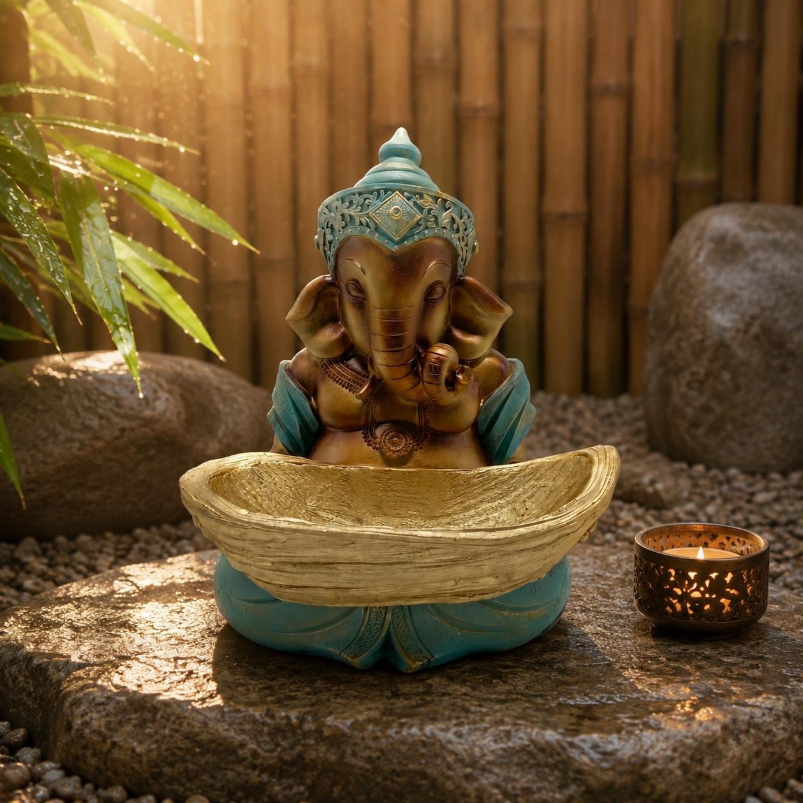 Statua di Ganesha, Scultura de - Home Decor Handmade recensione e prezzo